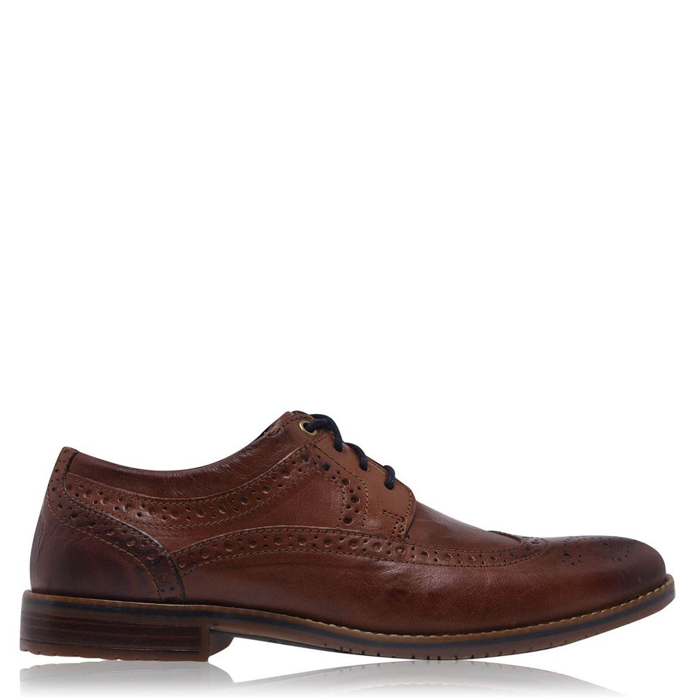 Rockport Men's Sp3 Wingtip Dress Shoes - Brown - USA (2059GMQEU)